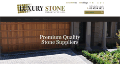 Desktop Screenshot of luxurystone.com.au